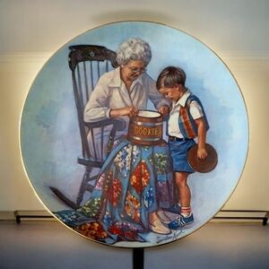 Collectible Plate from Sandra Kuck, Grandparents Series